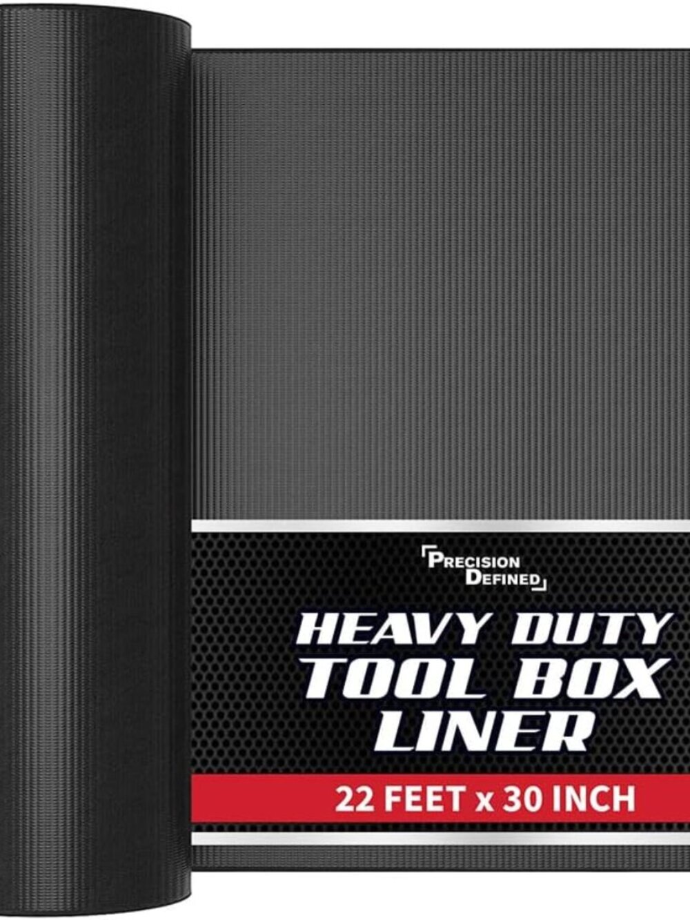Tool Box Shelf Liner Non-Slip 22 Ft x 30 Inch Wide Black